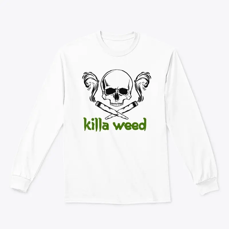 Weed Smoking Skull Hoodie