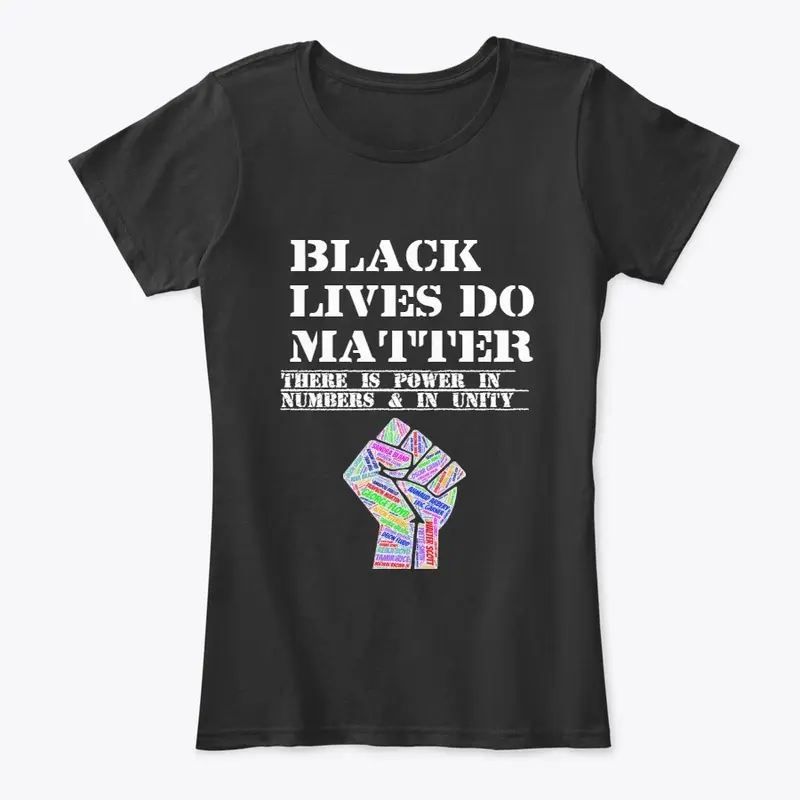 Limited BLM Movement Colorful T-shirt 