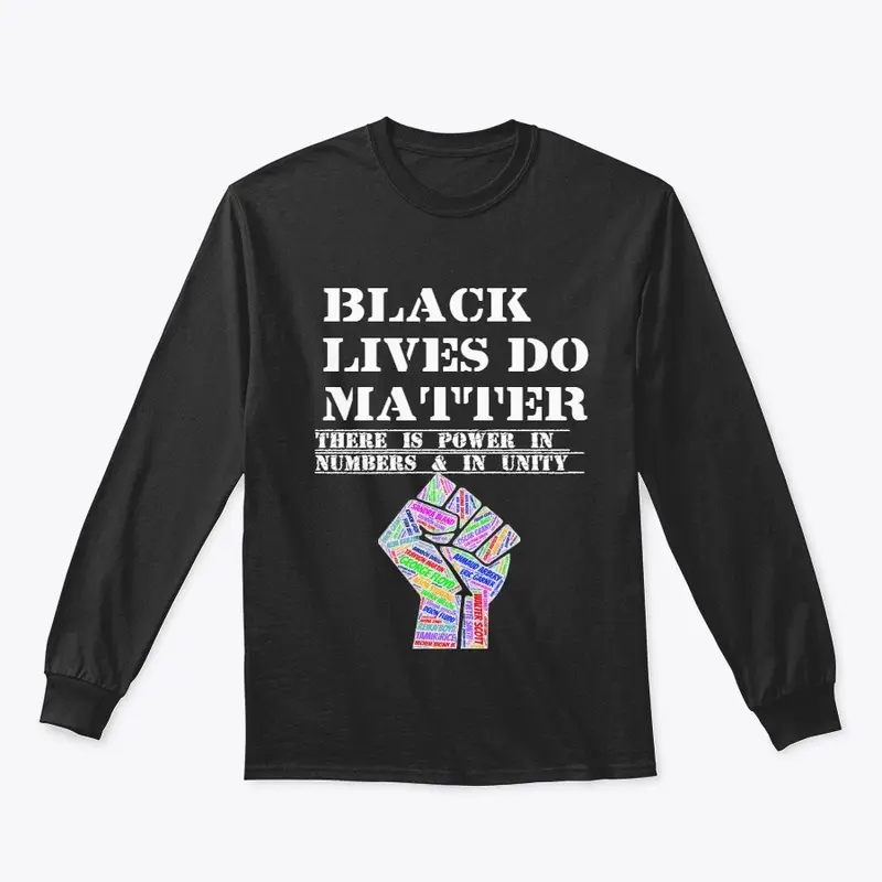 Limited BLM Movement Colorful T-shirt 