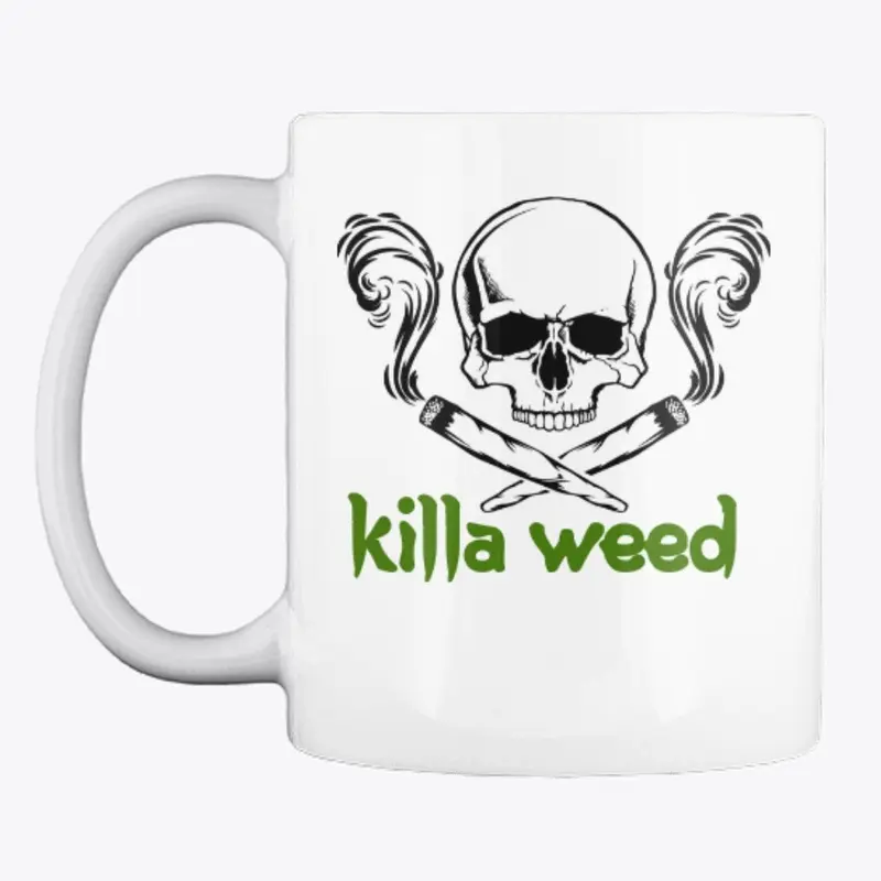 Weed Smoking Skull Hoodie