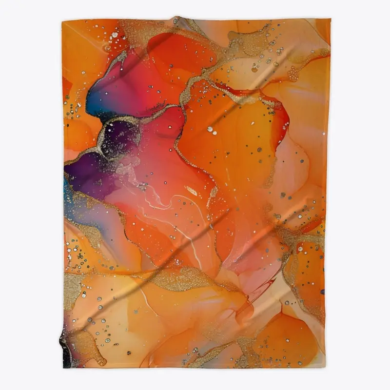 Abstract Orange Delight Collection 