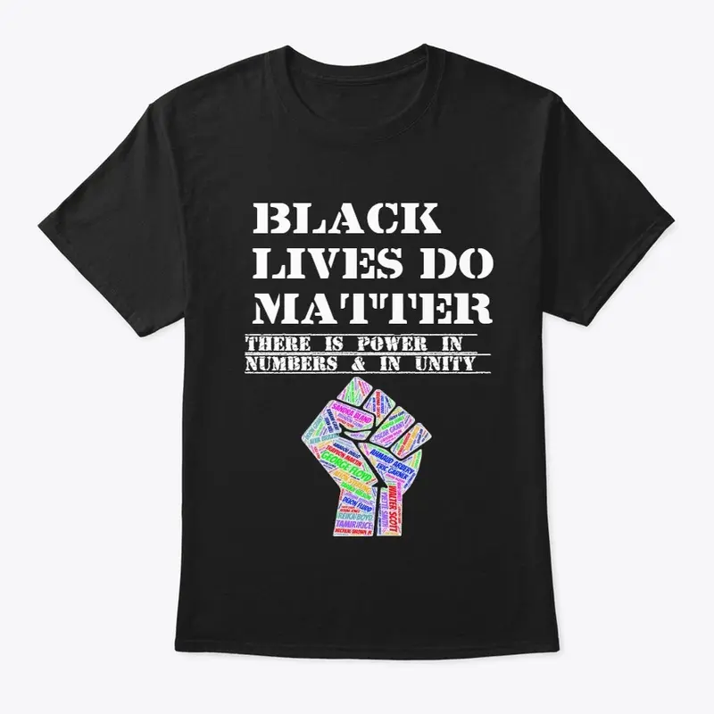 Limited BLM Movement Colorful T-shirt 