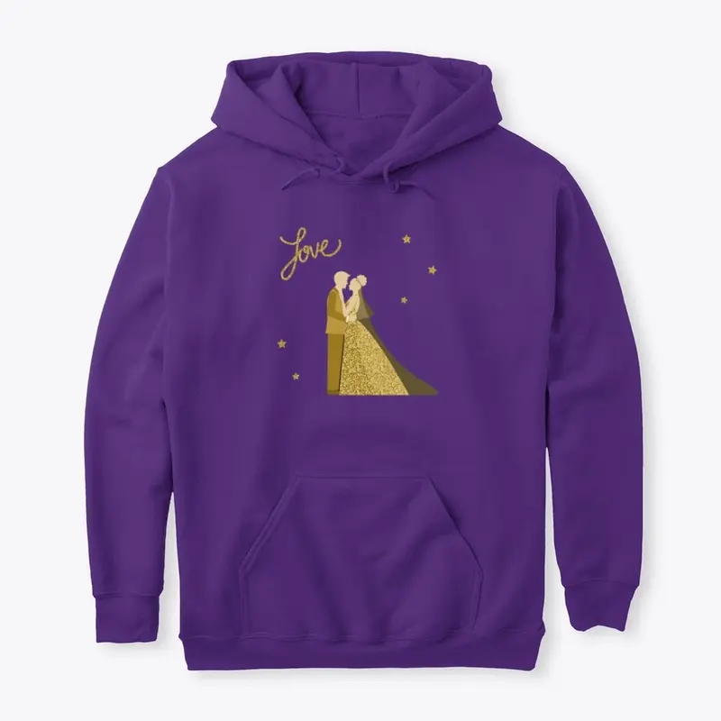 Novelty Wedding Couple Hoodie