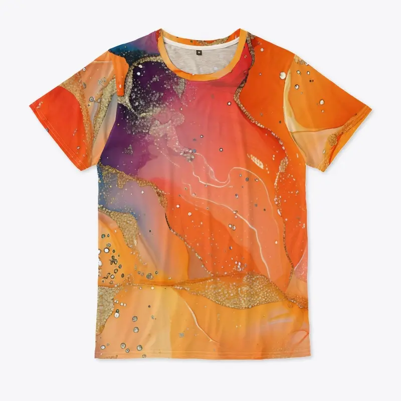 Abstract Orange Delight Collection 