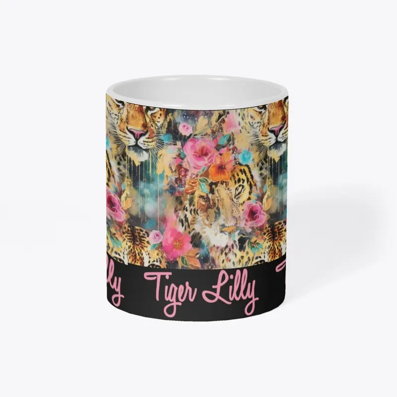 Tiger Lilly Abstract Artwork Collection